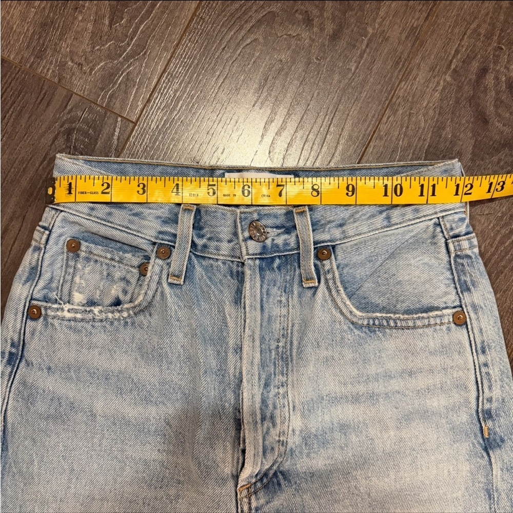 Agolde Riley Hi Rise Straight Crop Shatter size 22 - Picture 11 of 14